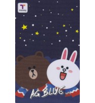 韓國 Line friends Tmoney 交通卡 (兔兔 & 熊大) 星空